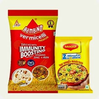 Noodles, pastas & vermicelli